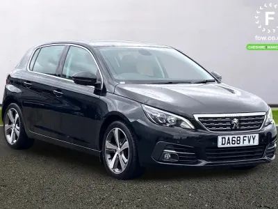 Used Peugeot 308 Allure 2018 Black Hatchback