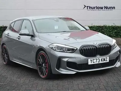 Begagnad BMW 128 Comfort Edition 265 HK (194 kW) 2023 Grå Halvkombi