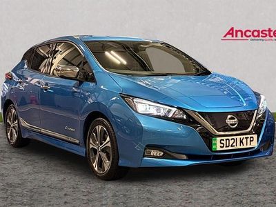 Blue Used 2021 Nissan Leaf Tekna Hatchback | £10,475 (Fair price)