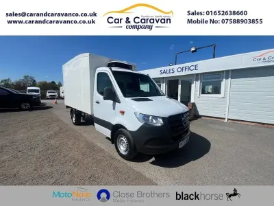 Begagnad Mercedes Sprinter Progressive 150 HK (110 kW) 2020 Vit Van