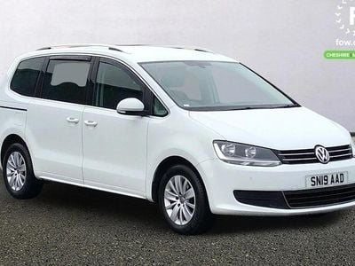 White Used 2019 VW Sharan SE MPV | £20,399 (Fair price)