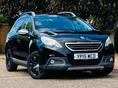 Used Peugeot 2008 Allure 92 HP (67 kW) 2015 Black SUV