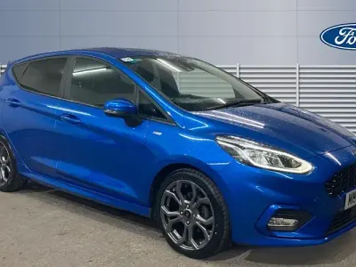 Usado Ford Fiesta ST-Line 95 CV (69 kW) 2020 Azul Utilitario