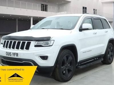 Used Jeep Grand Cherokee Limited 243 HP (178 kW) 2015 White SUV