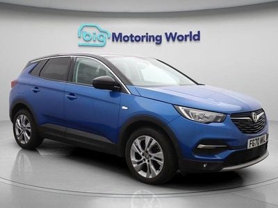Blue Used 2020 Vauxhall Grandland X SRi SUV | £11,800 (Good price)