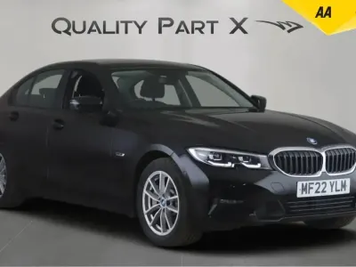 Used BMW 330e 2022 Black Sedan