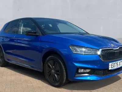 Used Skoda Fabia Design Edition 150 HP (110 kW) 2025 Blue Hatchback