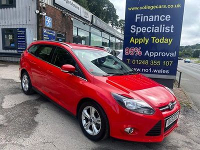 Red Used 2013 Ford Focus Zetec Estate | £7,995 (Expensive)