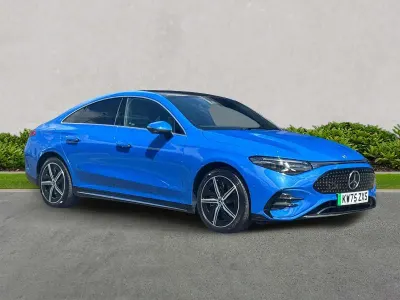 Used Mercedes CLA 250+ AMG line 200 kW (272 HP) 2026 Blue Sedan