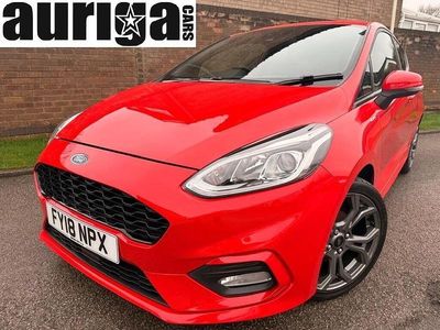 Used Ford Fiesta ST-Line 125 HP (91 kW) 2018 Red Hatchback