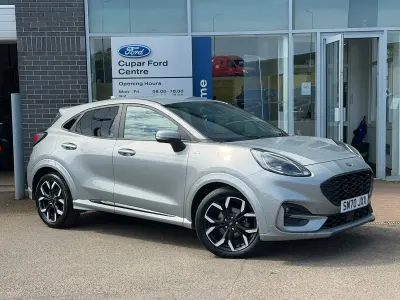 Used Ford Puma ST-Line X 125 HP (91 kW) 2021 Solar silver SUV