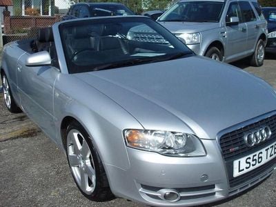 Used Audi A4 Cabriolet S-Line 163 HP (119 kW) 2006 Silver Cabriolet