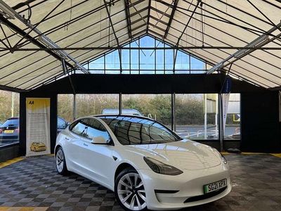 Used Tesla Model 3 Long Range AWD 366 kW (498 HP) 2021 White Sedan