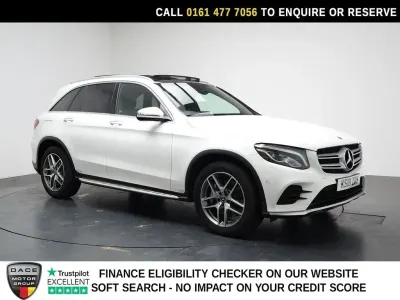 Begagnad Mercedes GLC220 AMG Line Premium 2018 Vit Kombi