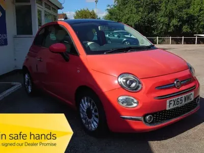 Used Fiat 500 Lounge 69 HP (50 kW) 2015 Pink Hatchback