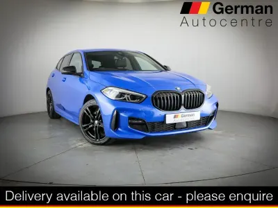 Begagnad BMW 118 M Sport 136 HK (100 kW) 2024 Blå Halvkombi