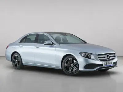 Used Mercedes E220 Premium 2016 Silver Sedan