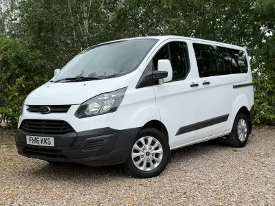 Used Ford Transit Custom 100 HP (73 kW) 2016 White Van