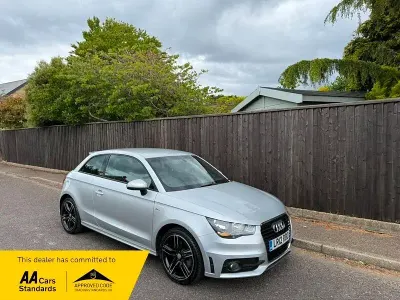 Used Audi A1 S-Line 122 HP (89 kW) 2012 Silver Hatchback