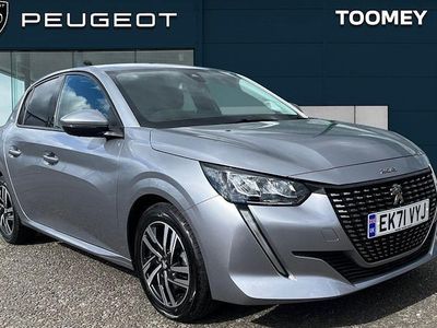 Used Peugeot 208 Allure 102 HP (75 kW) 2021 Grey Hatchback