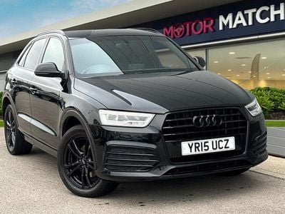 Black Used 2015 Audi Q3 S-Line SUV | £9,990 (Good price)