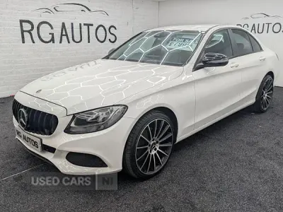 Used Mercedes C220 SE 170 HP (125 kW) 2017 White Sedan