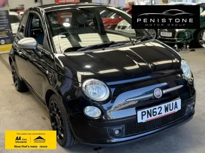 Used Fiat 500 Street 69 HP (50 kW) 2012 Black Hatchback