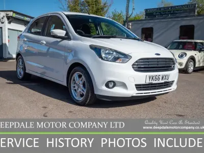 Used Ford Ka Plus Zetec 2017 White Hatchback