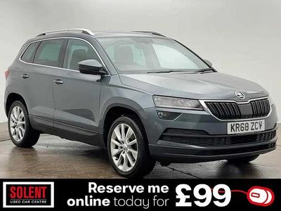 Used Skoda Karoq SE L 113 HP (83 kW) 2018 Grey SUV