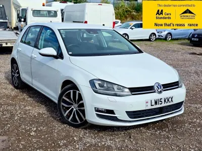 Second-hand VW Golf VII S 125 CP (91 kW) 2015 Alb Hatchback