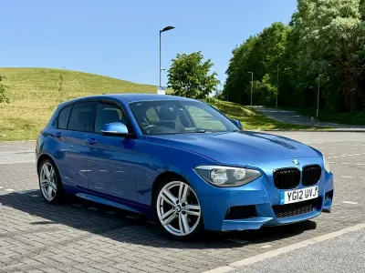 Used BMW 120 M Sport 184 HP (135 kW) 2012 Blue Hatchback