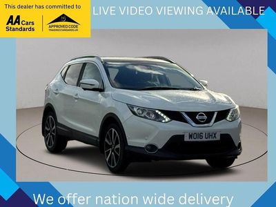 White Used 2016 Nissan Qashqai Tekna SUV | £5,095 (Fair price)