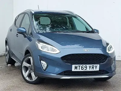 Used Ford Fiesta Active 100 HP (73 kW) 2019 Blue Hatchback