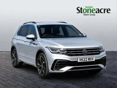 Used VW Tiguan R-line 150 HP (110 kW) 2022 Silver SUV