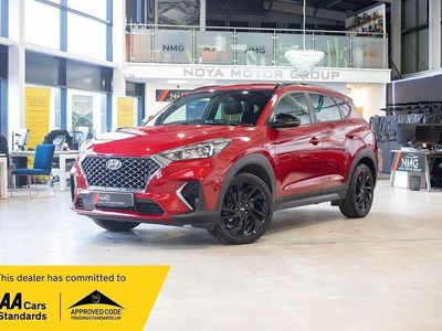 Used Hyundai Tucson N Line 177 HP (130 kW) 2020 Red SUV