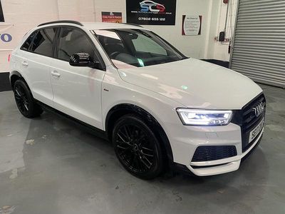 Used Audi Q3 Black Edition 184 HP (135 kW) 2017 White SUV