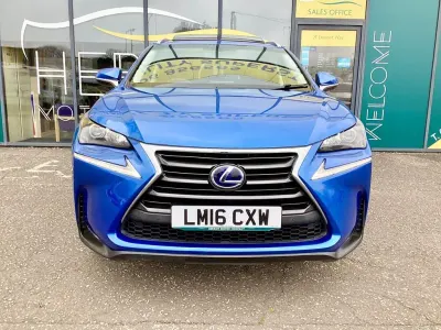 Used Lexus NX300h Luxury Line 197 HP (144 kW) 2016 Blue SUV