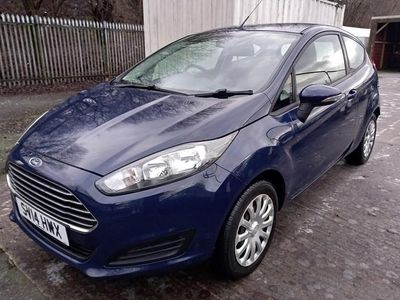 Blue Used 2014 Ford Fiesta Style Hatchback | £3,495 (Good price)