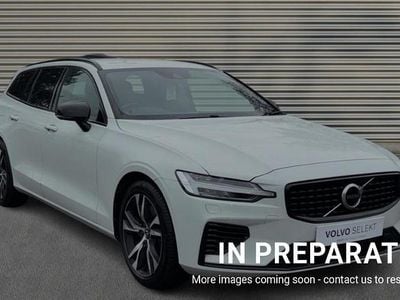 White Used 2021 Volvo V60 R-Design Estate | £23,298 (Fair price)
