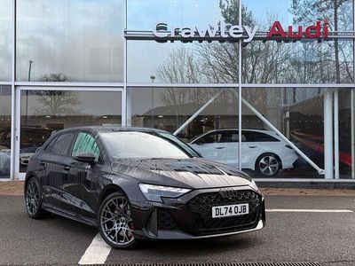 Black Used 2025 Audi RS3 Black Edition Sedan | £56,990 (Fair price)