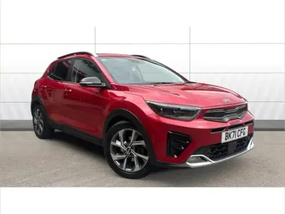 Used Kia Stonic GT-Line 117 HP (86 kW) 2021 Red SUV