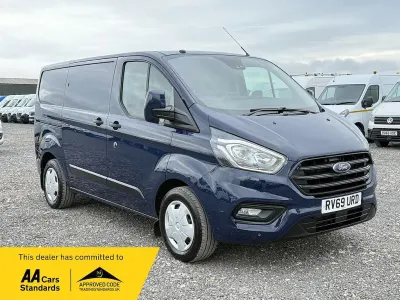 Used Ford Transit Custom Trend 130 HP (95 kW) 2019 Blue Van