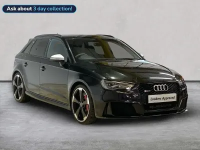 Used Audi RS3 Advanced 367 HP (269 kW) 2016 Black Sedan