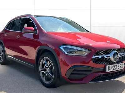 Used Mercedes GLA250 AMG Line Premium Plus 224 HP (164 kW) 2022 Red SUV