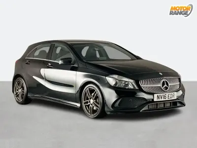Używany Mercedes A200 AMG line 2016 Czarny Hatchback