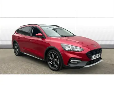 Used Ford Focus Active X 120 HP (88 kW) 2020 Red Estate
