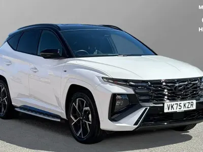 Gebraucht Hyundai Tucson N Line 215 PS (158 kW) 2025 Weiß SUV