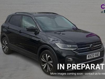 Used VW T-Cross Black Edition 110 HP (80 kW) 2023 Deep black SUV