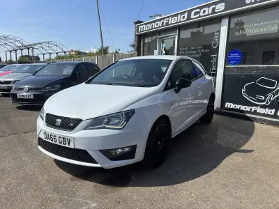 Usado Seat Ibiza FR 90 HP (66 kW) 2016 Branco Citadino