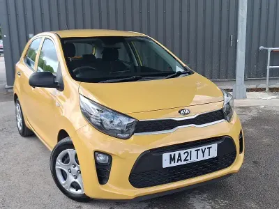 Używany Kia Picanto 2021 Żółty Hatchback